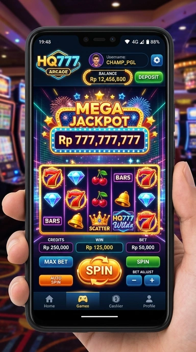 hq777 — cuplikan layar ringkas